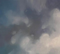 Contemporary cloud landscape painting original oil painting