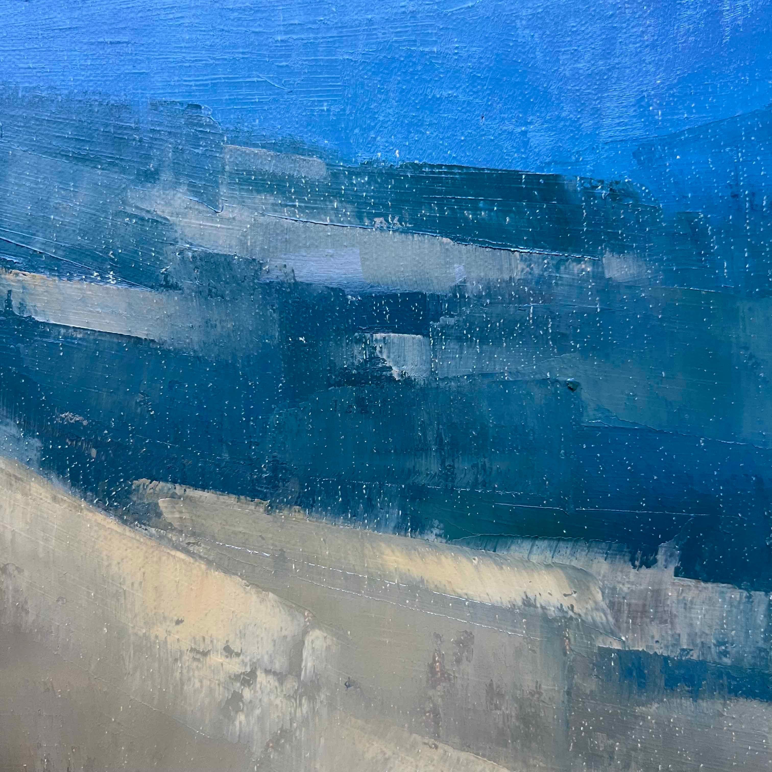 paisaje californiano pintura al óleo original zona de la bahía arte original 2