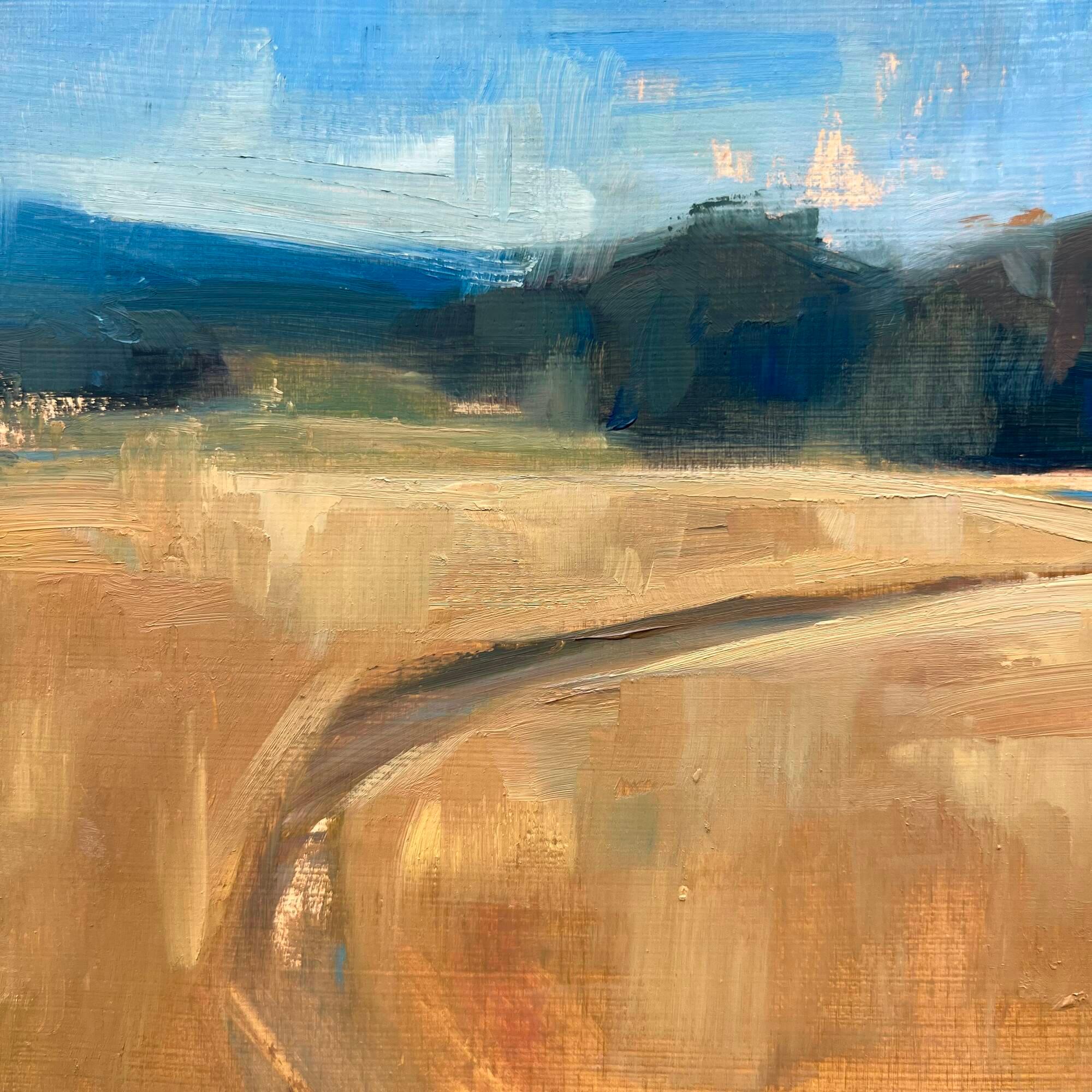 Paysage de Californie du Nord peinture à l'huile originale nature contemporaine en vente 2