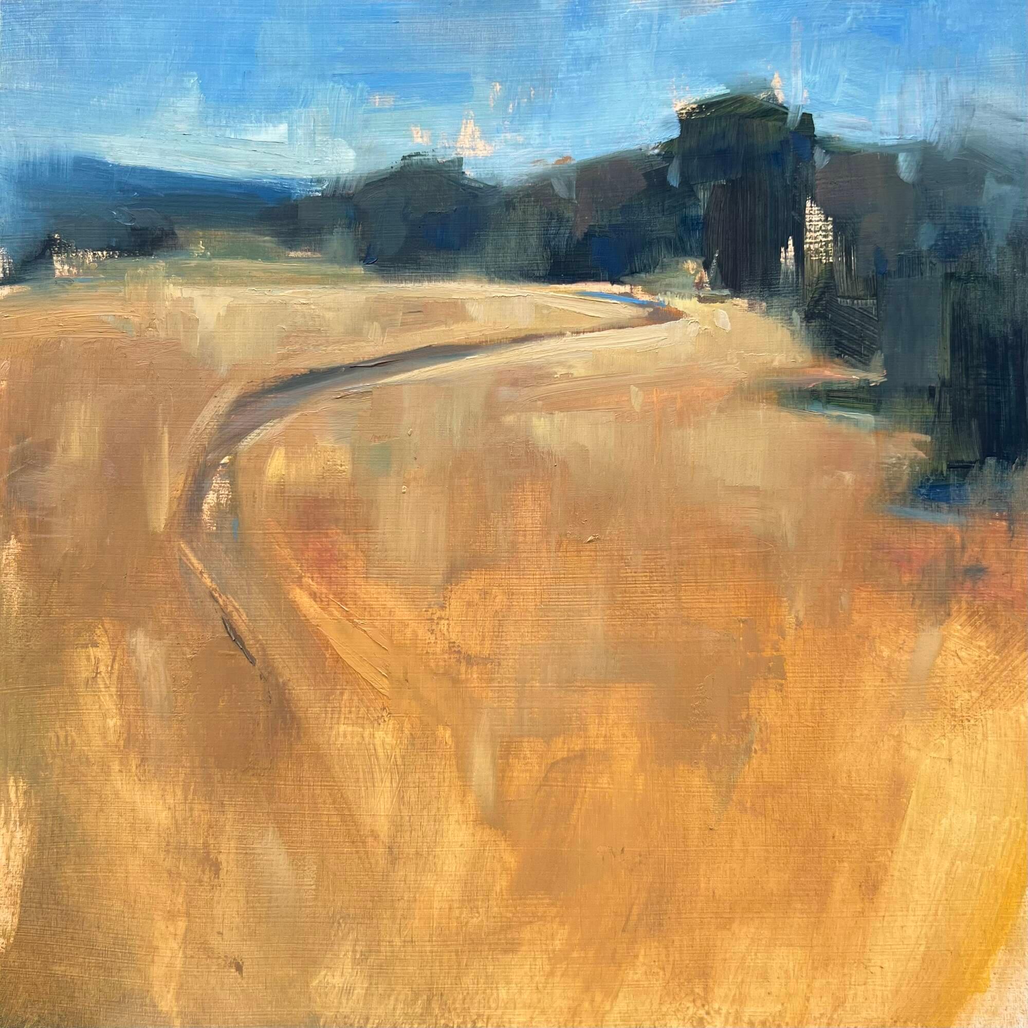 Landscape Painting Christina Kent - Paysage de Californie du Nord peinture à l'huile originale nature contemporaine