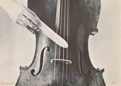 Vibrations - Lithograph by Christina Kubisch - 1976