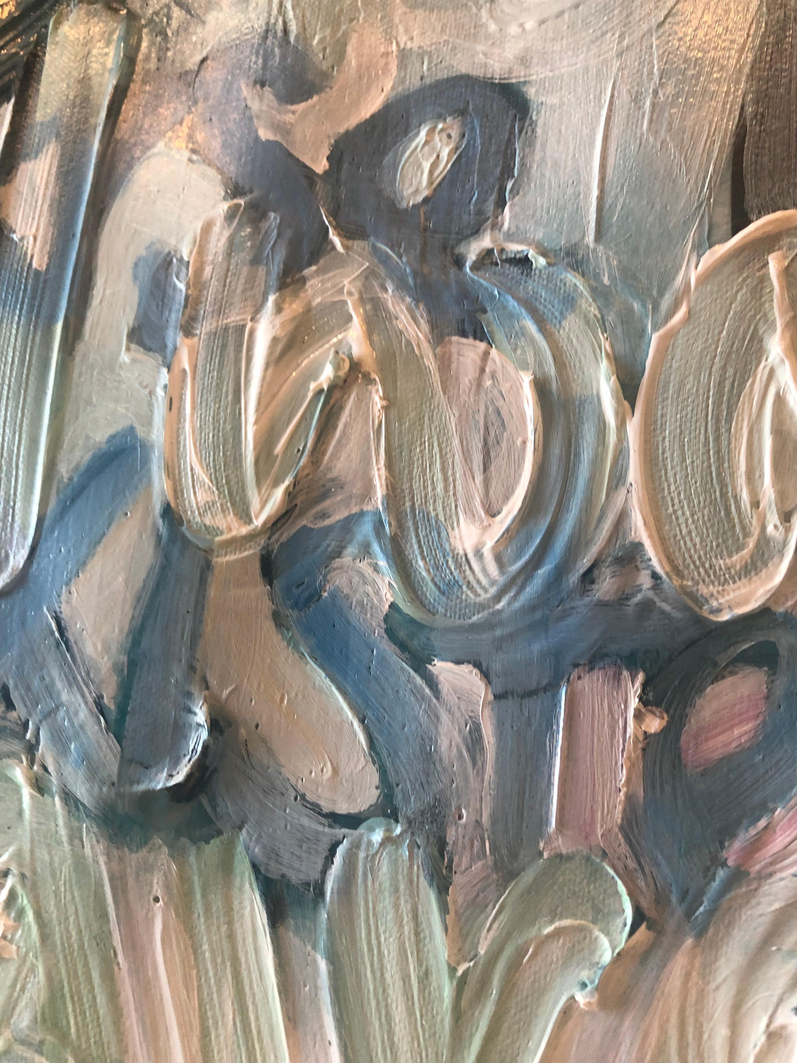Large Oil Painting Titled: Immersed 5