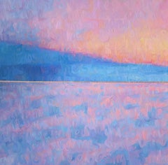 Oil on Canvas by Christina Major Titled Cloud Series 1  49 x 49