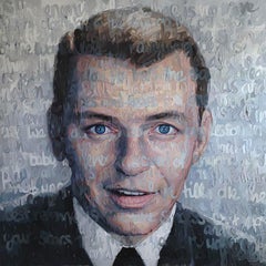 Oil on Canvas of Frank Sinatra
