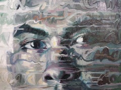 Óleo sobre lienzo titulado: "Adornar"  48 x 84