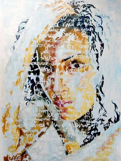 Olio su tela dal titolo: "Nina