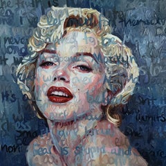 Oil Painting Titled: Marilyn