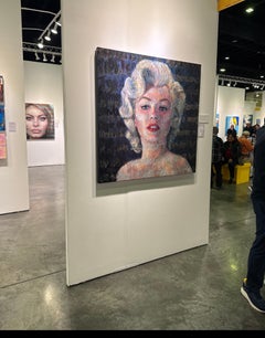 “Strong Women” Oil on Canvas by Christina Major 49 x 49