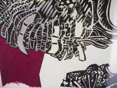 Monoprint Collage: Early Fall
