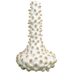 Christina Muff Very Large Sculptural Vase from Golden Warm Stoneware