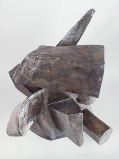 Christina Muff, contemporary Danish artist. Monumental sculpture, cubistic style