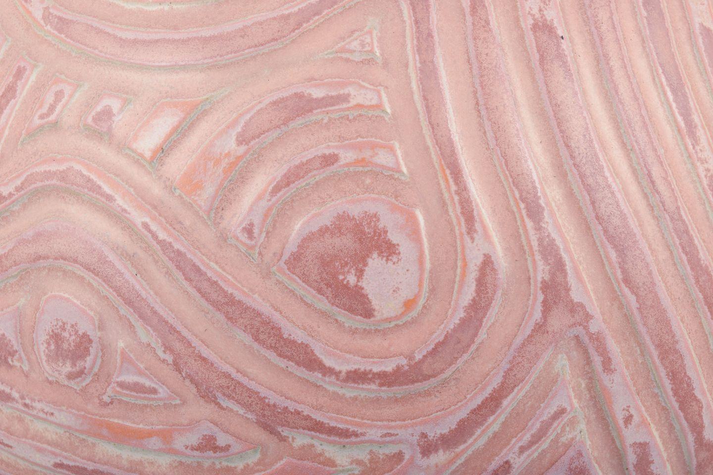 Céramique Christina Muff, artiste contemporaine danoise. Récipient rond unique en grès. en vente
