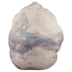 Christina Muff, contemporary Danish artist. Unique vase in pinching technique.