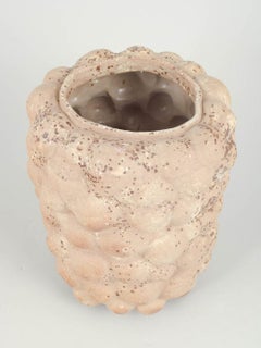 Christina Muff, contemporary Danish ceramic artist. Bubble-shaped vessel. 2024