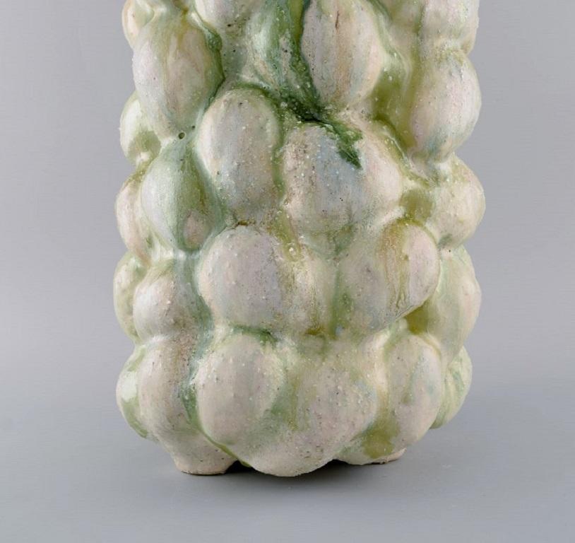 Christina Muff, Danish Contemporary Ceramicist, Large Sculptural Unique Vase In Excellent Condition For Sale In København, Copenhagen