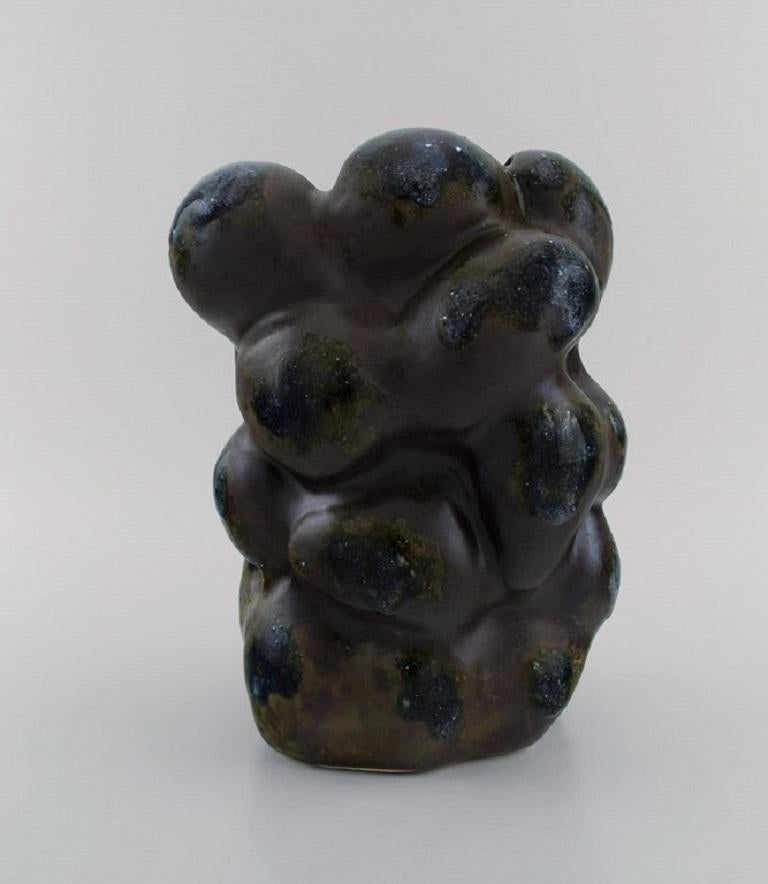 Christina Muff, Danish Contemporary Ceramicist, Large Sculptural Unique Vase 1