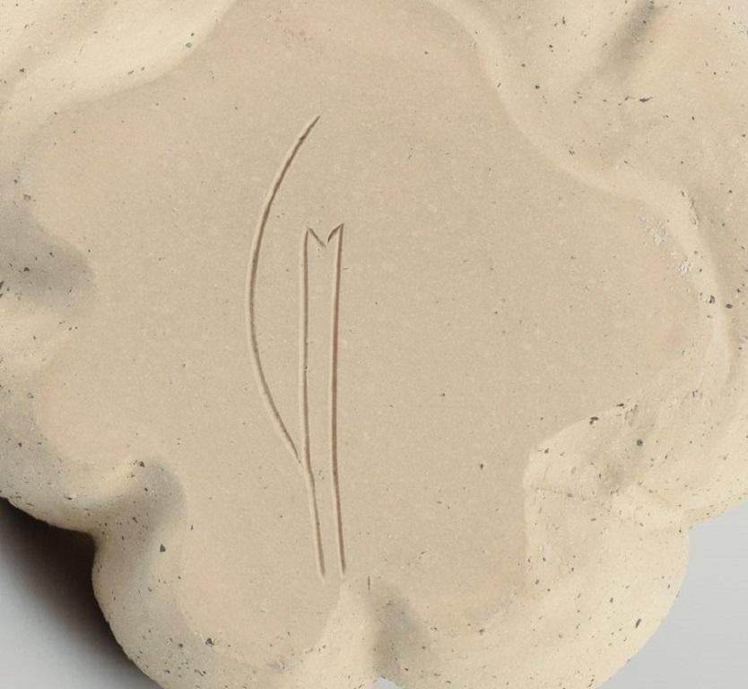 Christina Muff, Danish Contemporary Ceramicist, Large, Unglazed Unique Vessel For Sale 2