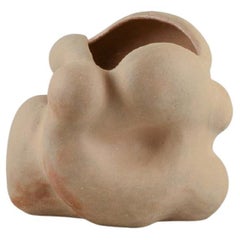 Christina Muff, Danish Contemporary Ceramicist, Unique Organically Shaped Vase