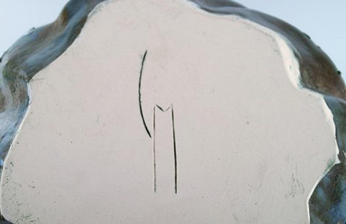 Christina Muff, Vaso scultoreo grande in gres modellato a mano in vendita 1