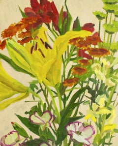 Bouquet de fleurs - nature morte, florale, botanique, impressionnisme