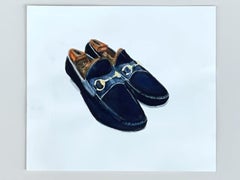 Gucci Loafer Blue Suede