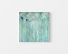 Grüner Haze, Moderne Kunst, Abstrakt, Grün