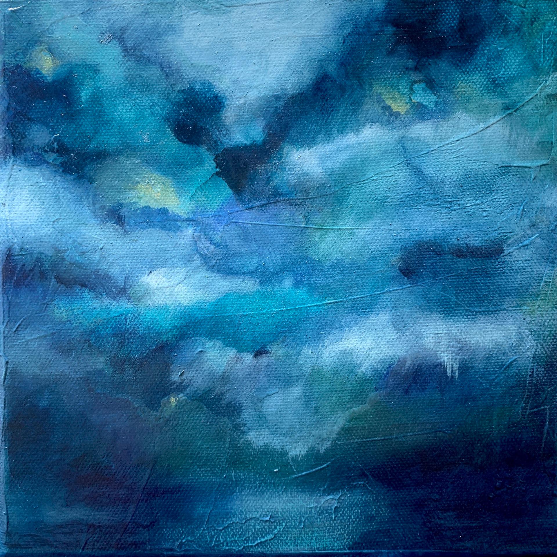 Abstract Painting Christina Sadler - Horizon abstrait