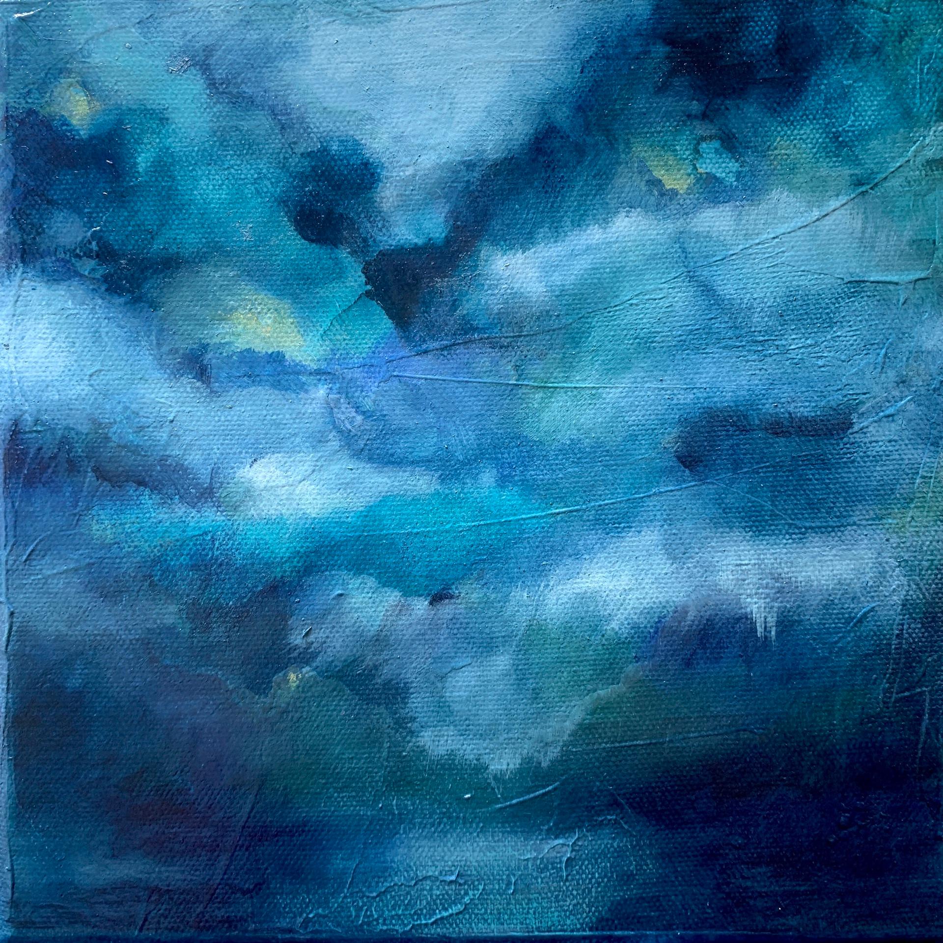 Christina Sadler Abstract Painting - Abstract Horizon