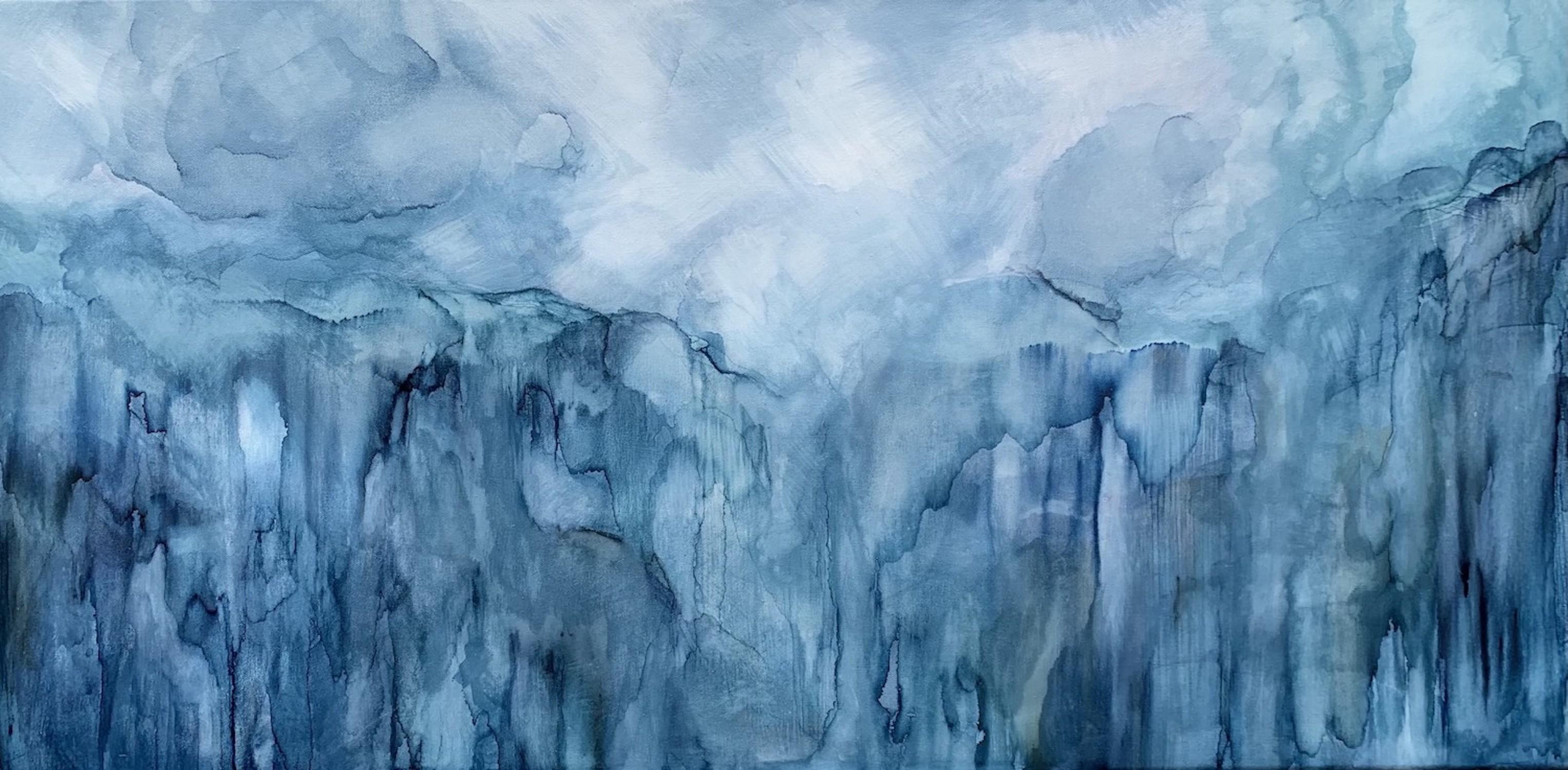 Christina Sadler Abstract Painting - Landscape in My Mind