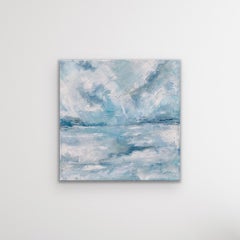 Let The Clouds Come, Christina Sadler, Original Skyscape Painting, Affordable