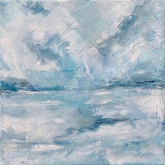 Let The Clouds Come, Christina Sadler, Original Skyscape Painting, Affordable