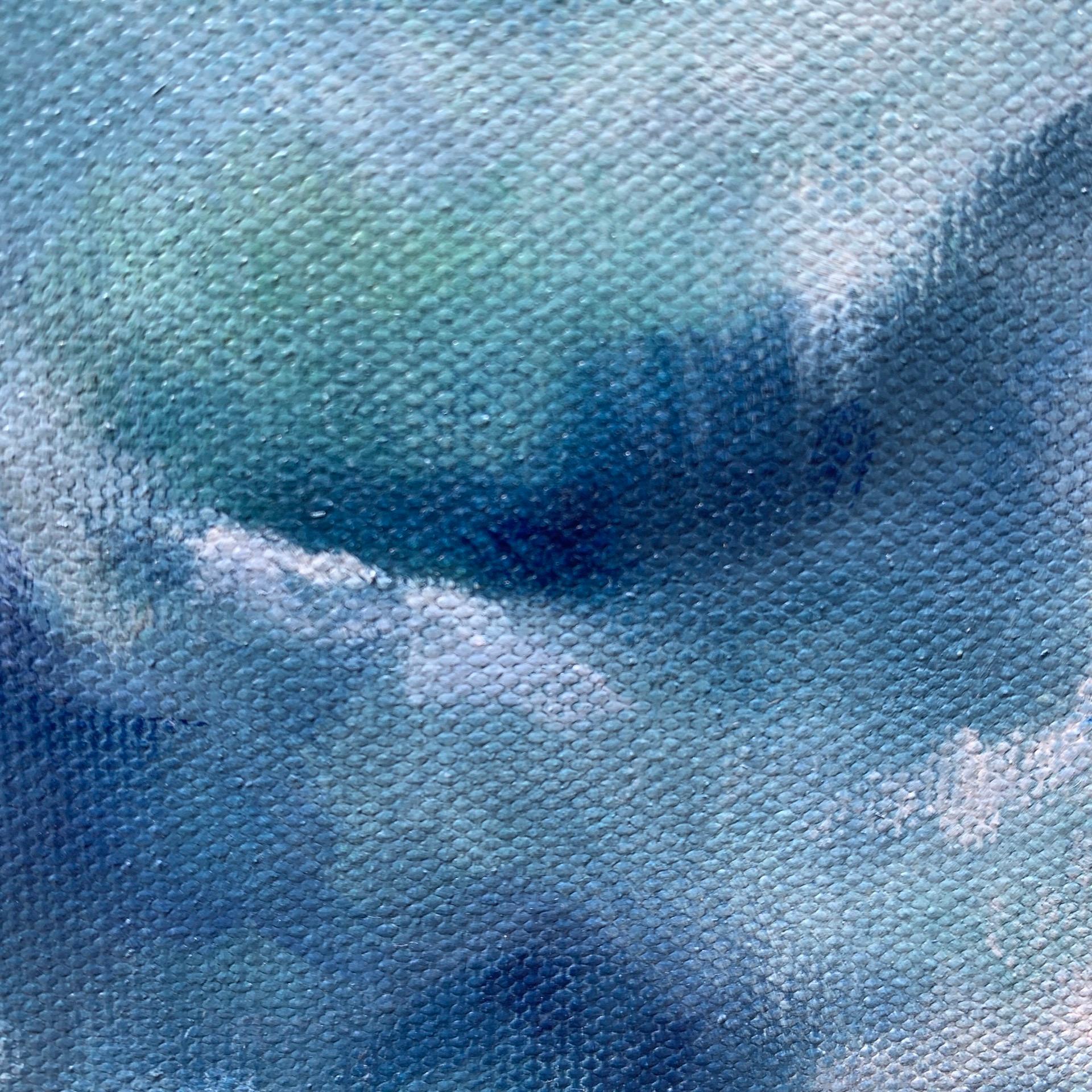 Turbulence Lightens - Painting by Christina Sadler
