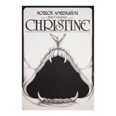 Christine 1985 Polish B1 Film Poster, Jakob Erol