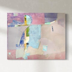 "Arcos", pintura al óleo abstracta
