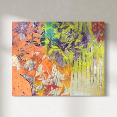 "Cha Cha," Pintura Abstracta