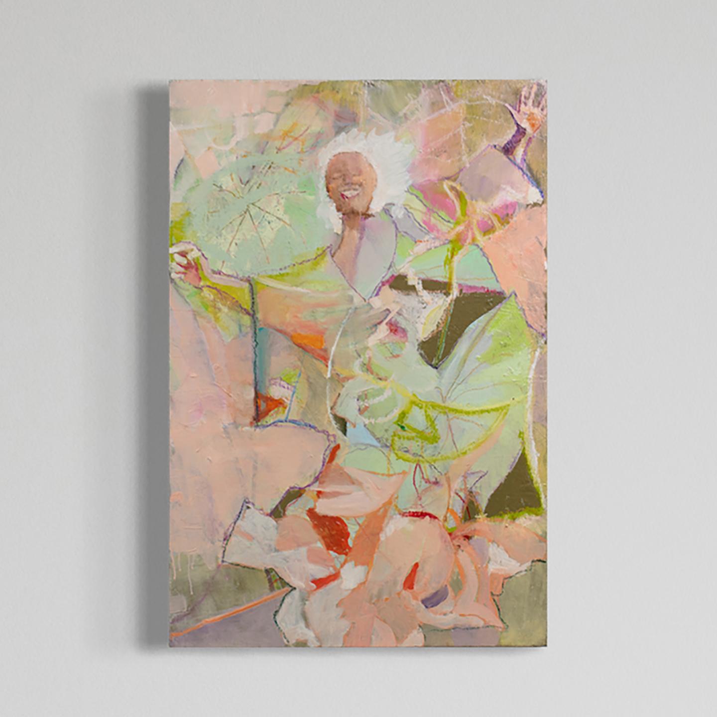 "Euphoria" peinture abstraite de figure