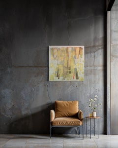 "Kimonoesque (Metal & Remnants)" Abstract Metallic Painting