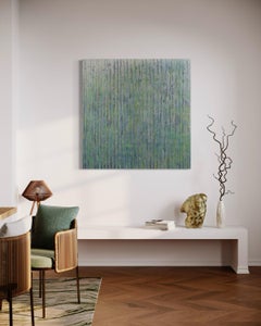 "Morning Dew, " Abstract Oil Painting