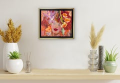 "Redhead, " Abstract Figure Painting