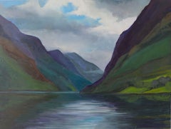 Peinture, huile sur panneau de bois Norvège n° 3, Norvège