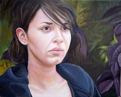 the shape of the clouds hint at what is to come, Painting, Oil on Canvas