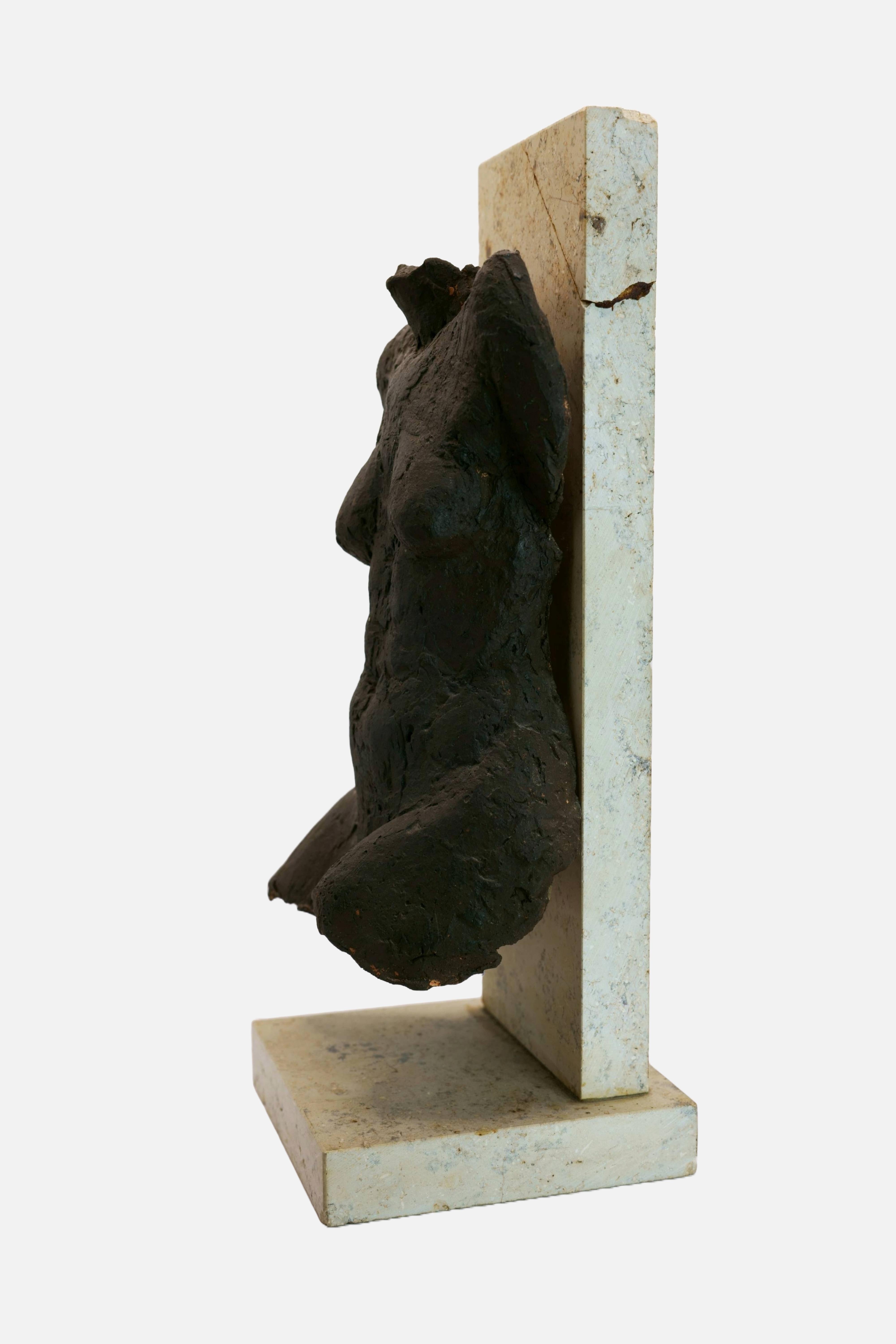 Female Torso / - Primal Femininity - - Sculpture by Christine Dewerny