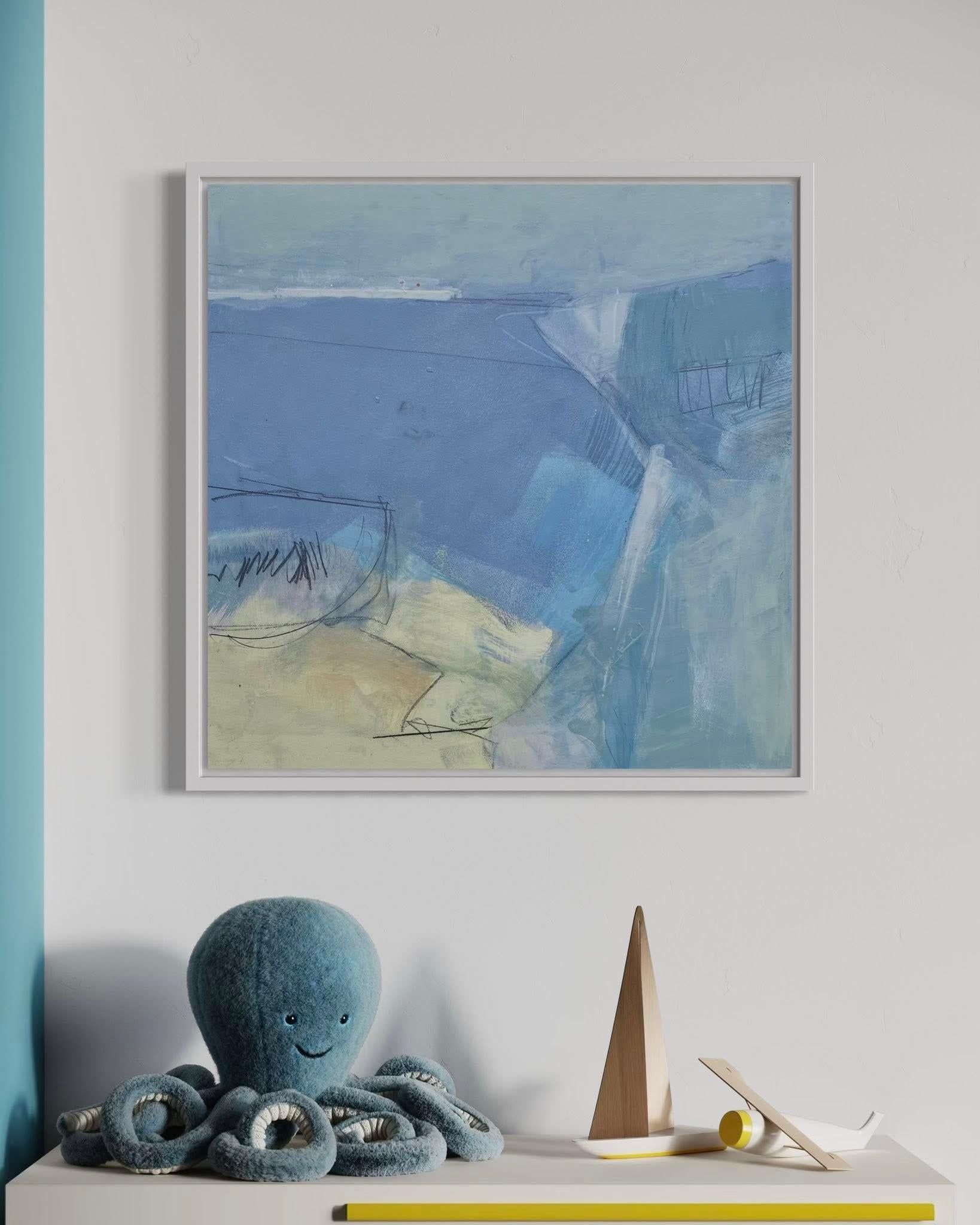 Fresh Take On Things, quadro originale, paesaggio, contemporaneo in vendita 2