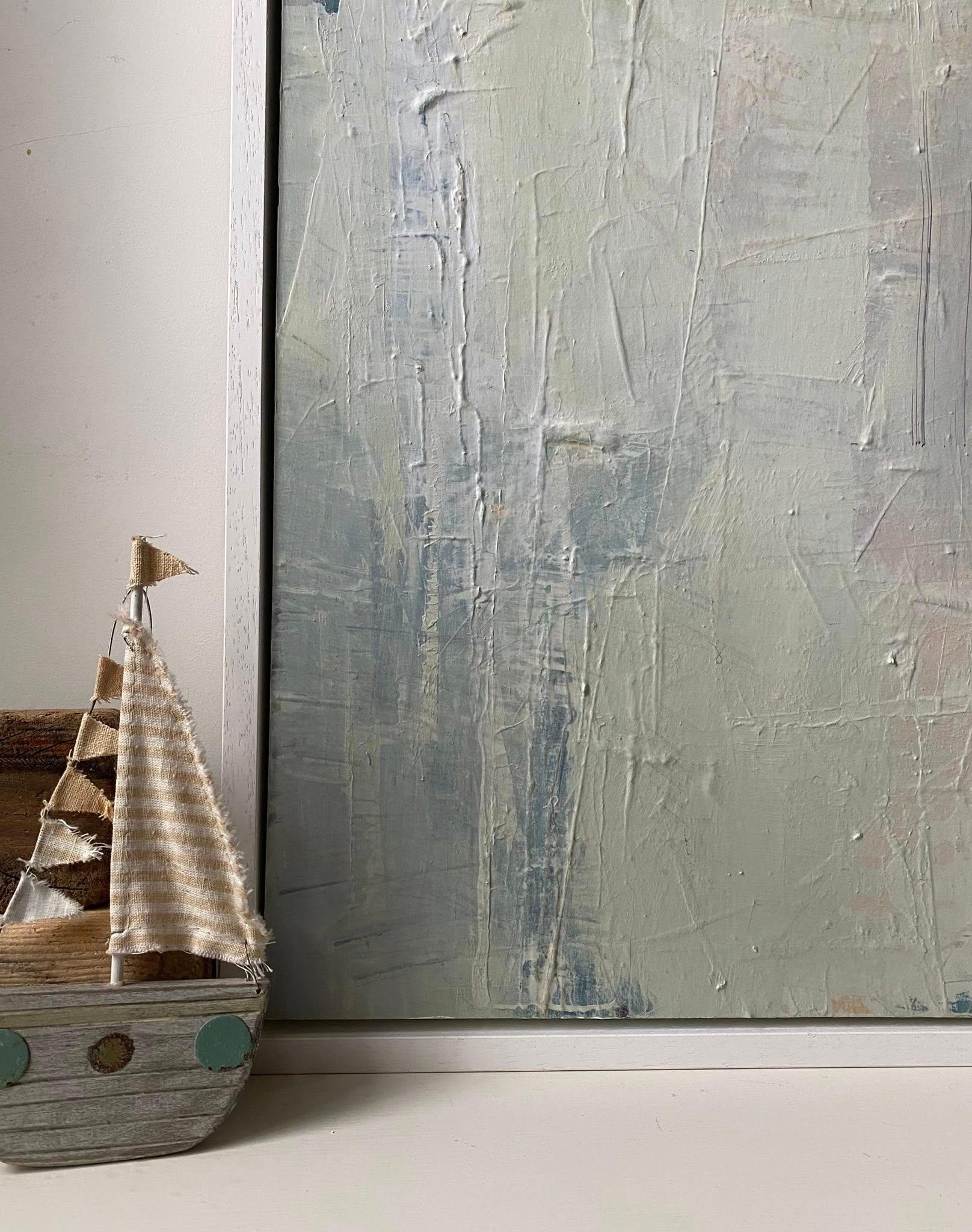 Intermission, original painting, landscape, contemporary For Sale 3
