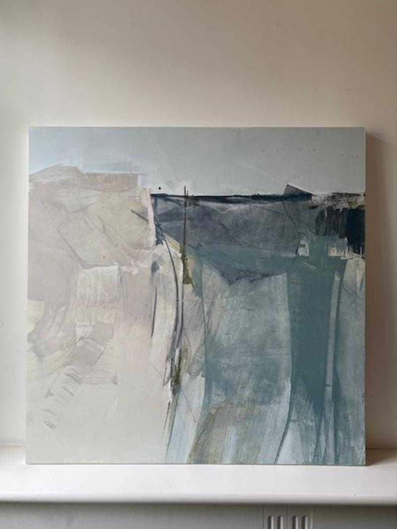 Looking Across To Lewis #2, pintura original, paisaje, contemporáneo en venta 4