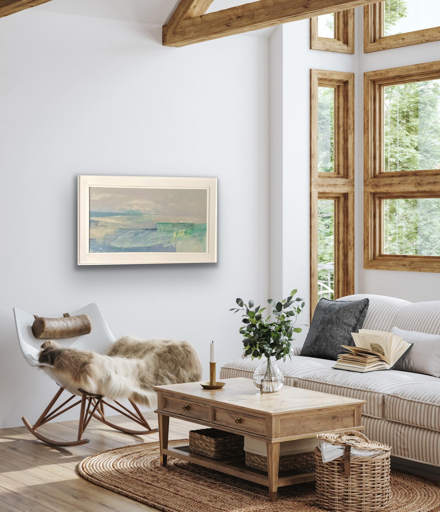 Quiet Part Of The Day, Originalgemälde, Landschaft, Contemporary im Angebot 7
