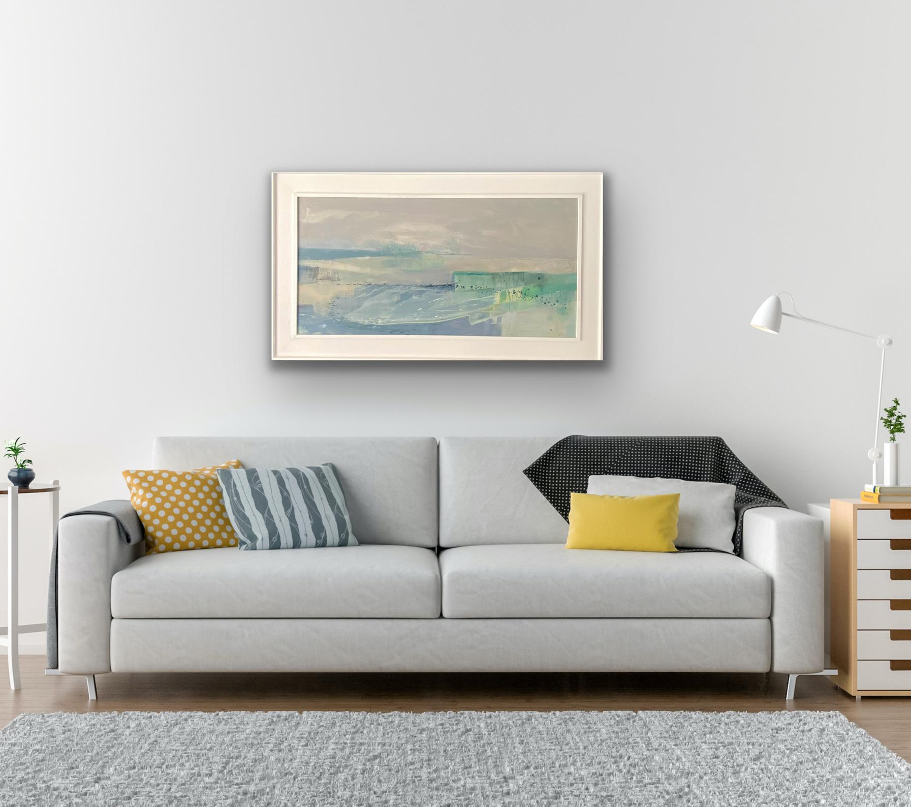 Quiet Part Of The Day, Originalgemälde, Landschaft, Contemporary im Angebot 6