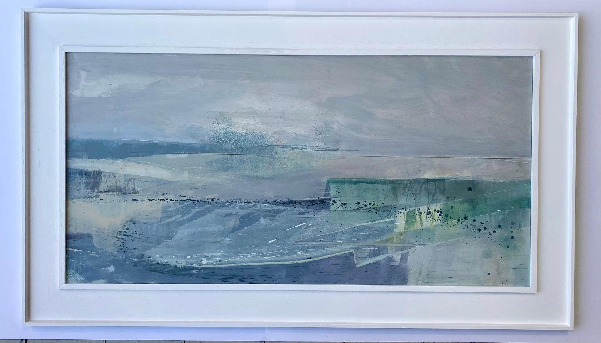 Quiet Part Of The Day, quadro originale, paesaggio, contemporaneo