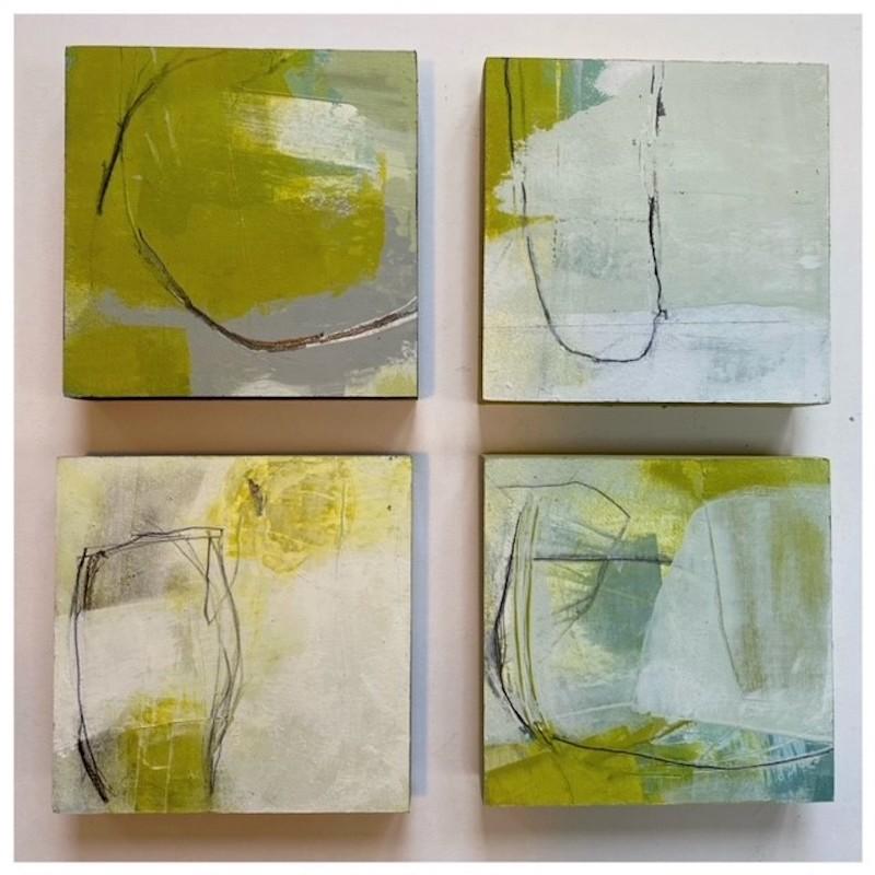 Refreshed #1 - Abstrait Painting par Christine Evans