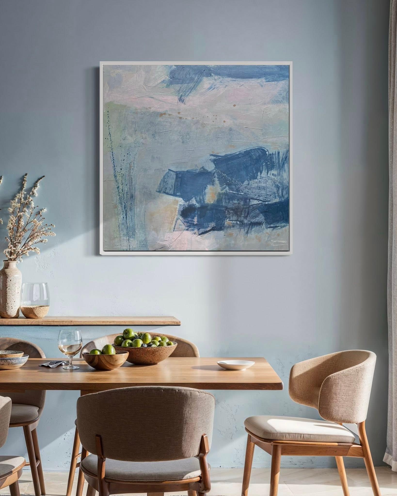 With Time To Spare, original painting, landscape, contemporary - Painting by Christine Evans